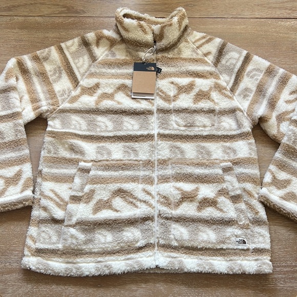 The North Face Women's Printed Ridge Fleece Full-Zip Jacket GDWTNFMTFRLLPRT - Picture 5 of 13